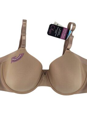 Olga T Shirt Bra Women's 42C Beige No Side Effects Contour Underwire GB0561A